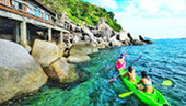 Kayaking and Snorkeling เกาะเต่า ไปเช้าเย็นกลับ