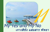 My Yes and My No เกาะสีชัง แสมสาร พัทยา