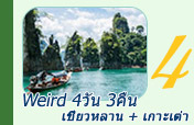 Weird เชี่ยวหลาน เกาะเต่า 4วัน3คืน