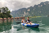 Lake, Sea, River and Mountain