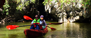 พายเรือแคนนูบ่อท่อ ถ้ำผีหัวโต ถ้ำลอด ทัวร์กระบี่