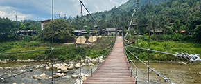 Lake, Sea, River and Mountain